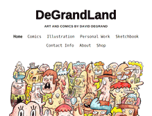 Tablet Screenshot of degrandland.com